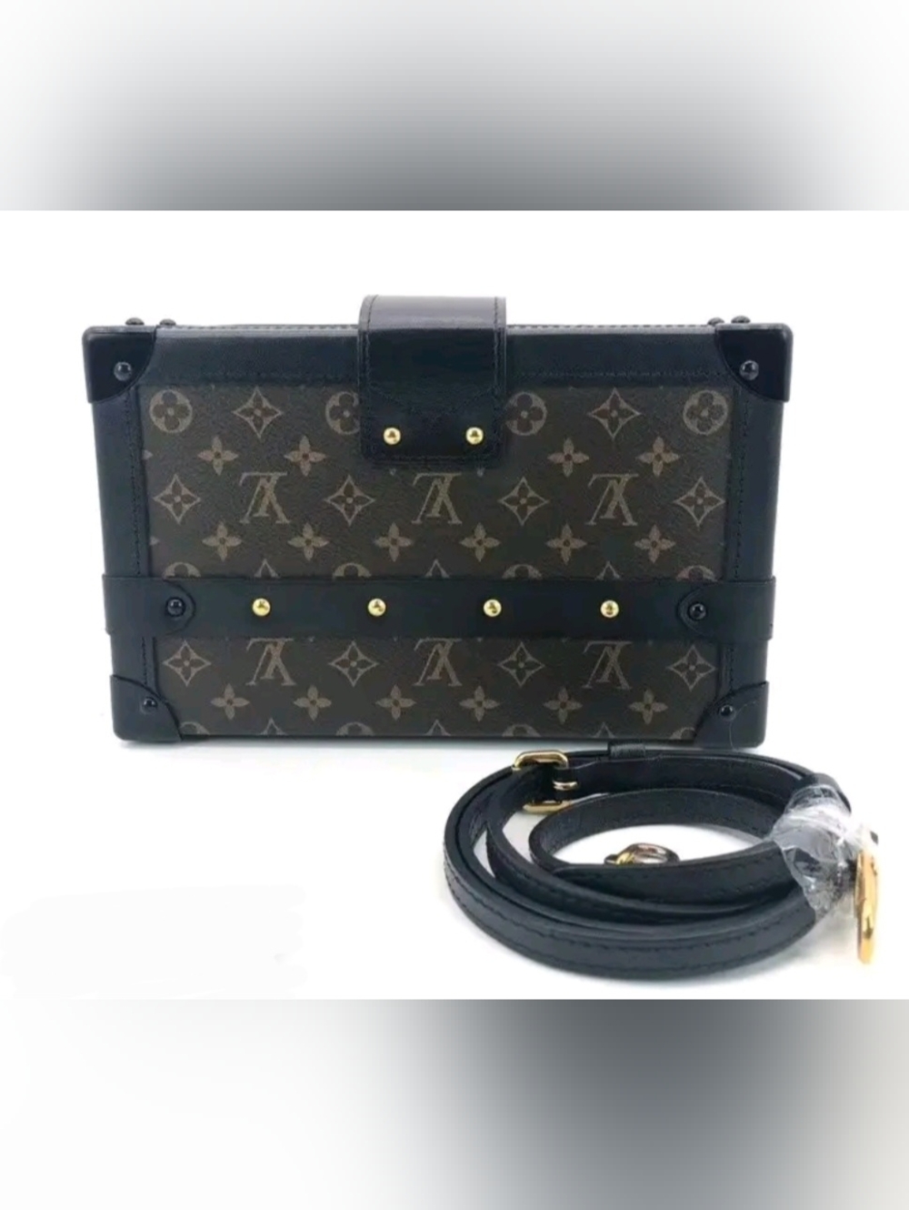 Louis Vuitton Monogram Petite Malle Trunk Style.0 - Picture 3 of 17